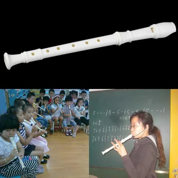 

6 Holes Long Flute Instrument for Children Educational Tool Musical Soprano Recorder Popular New Dropshipping Hot Sale