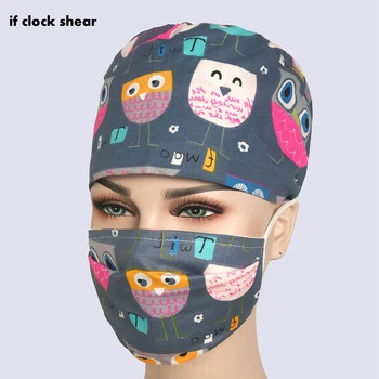 

IF News Special Offer Surgical Cap Scrub Women's Lab Beauty Salon Medical Hats Surgery Working Dental Clinic medical scrubs