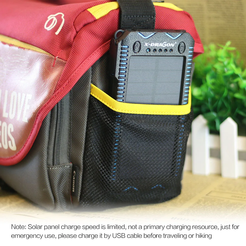 X-DRAGON Portable Solar Phone Chargers 15000mAh Solar Power Bank Charge for iPhone iPad Samsung Sony LG HTC Huawei Xiaomi etc. X-DRAGON Portable Solar Phone Chargers 15000mAh Solar Power Bank Charge for iPhone iPad Samsung Sony LG HTC Huawei Xiaomi etc.