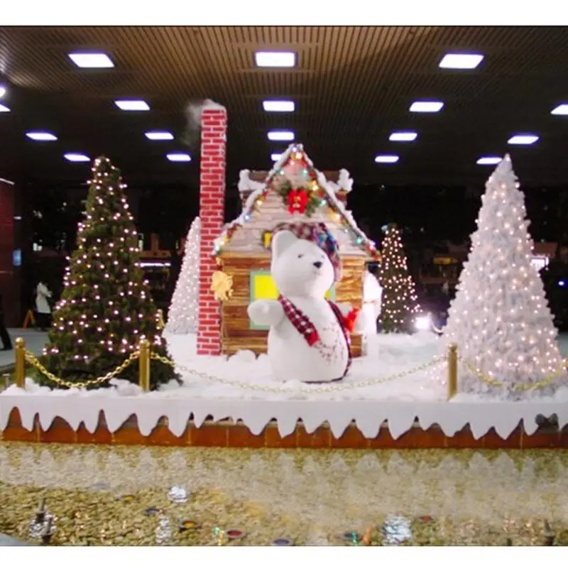 Рождественский подарок Сделай Сам сделай свой собственный снег Рождественский Декор мгновенный снег искусственный Снежный порошок