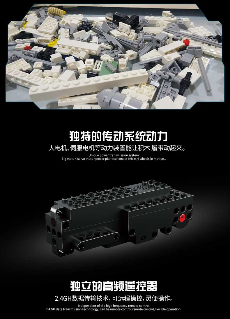 Форма King Technic Block 13033 13037 Rc автомобиль с приложением управления трек гоночный автомобиль трюк GP