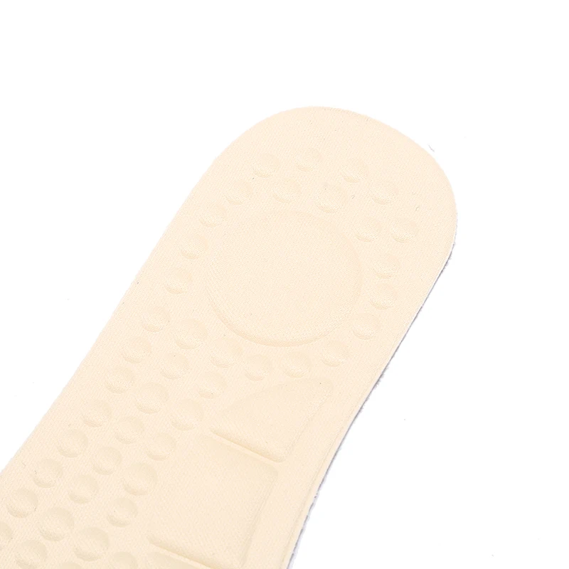 4D Спорт губка мягкие стельки для обуви поддержка свода стопы ортопедическая массаж боли вставить амортизатор комфорт подушки колодки