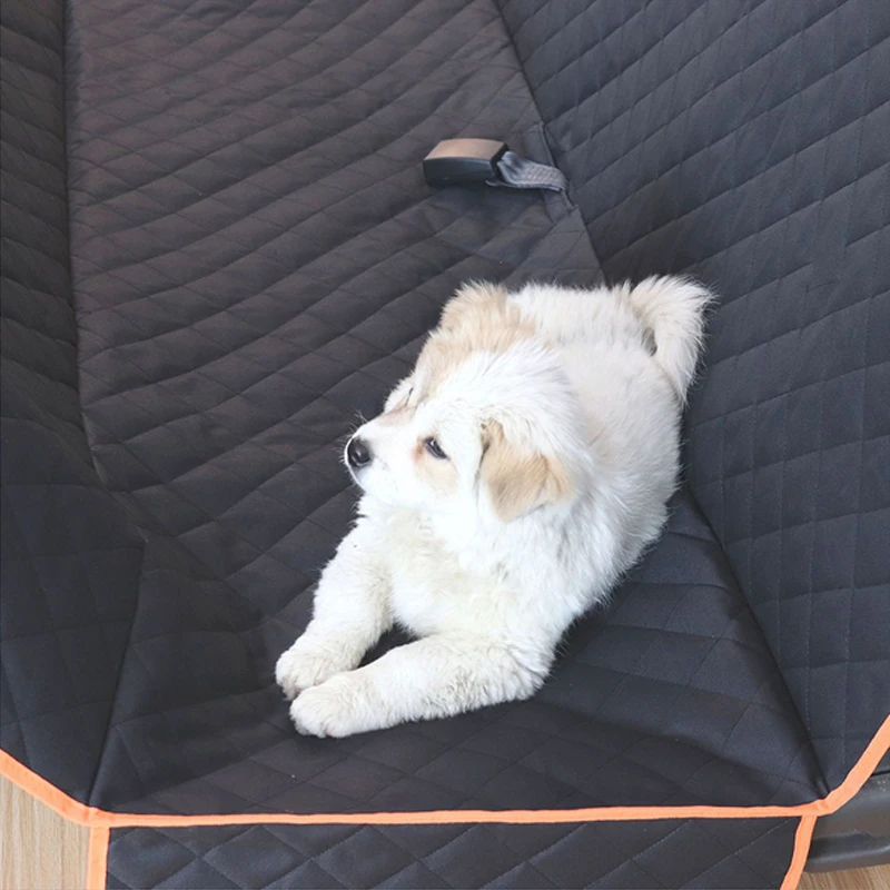Чехол-переноска на заднее сиденье для собак и кошек, портативный коврик-одеяло для собак