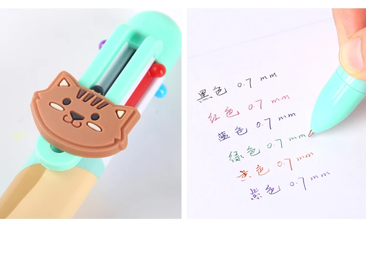 Never канцелярские наборы для детей Btc подарочный канцелярский набор милый Kawaii тетрадь с животными точилка для карандашей ручка сумка, школьные принадлежности