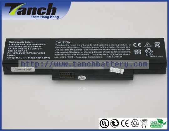 

Laptop batteries for FUJITSU ESPRIMO Mobile V5555 V5515 EFS-SA-XXF-06 FOX-EFS-SA-22F-06 SMP-EFS-SS-22E-06 11.1V 6 cell