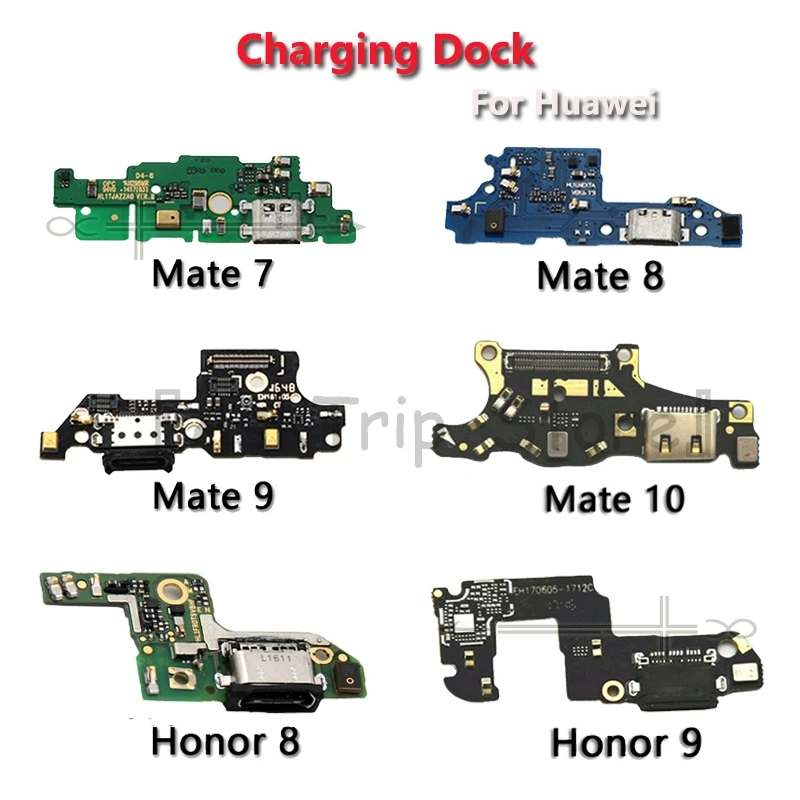 Для huawei Honor 8 9 Life usb зарядный порт док разъем с микрофоном гибкий кабель Запчасти