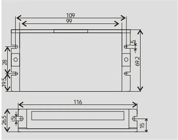 DCS810+DCM50207D-1000-DCS810-Dimension