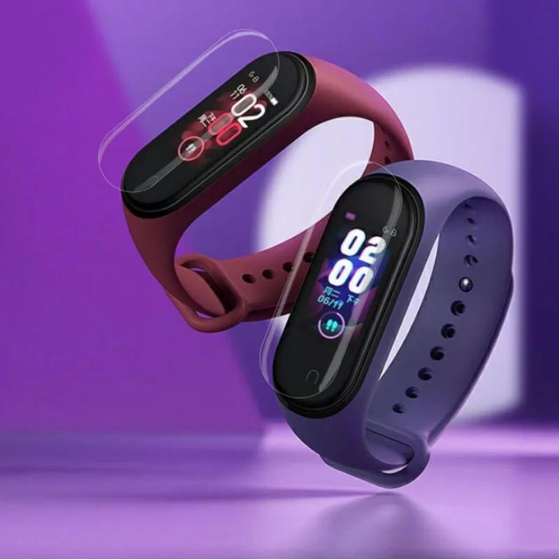 5 шт ТПУ Мягкая Защитная пленка с полным покрытием для Xiaomi mi Band 4 band 4 mi Band 4 смарт-браслет Защитная крышка для экрана