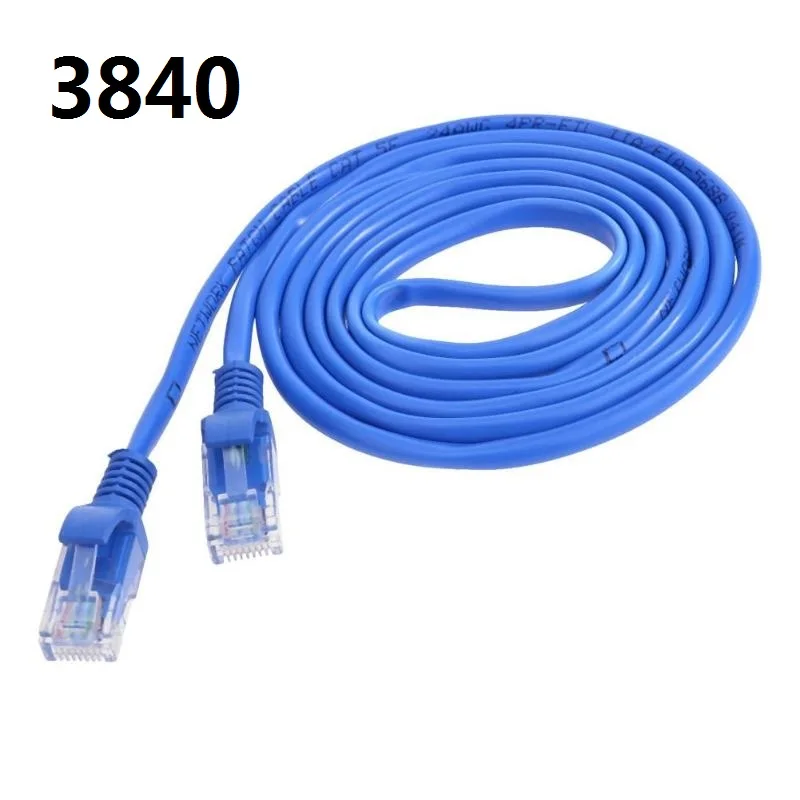 

3840 CAT5 RJ45 Ethernet Cables 8Pin Connector Ethernet Internet Cable Network Cable Cord Wire Line Blue 1m/1.5m/2m/3m/5m/10m