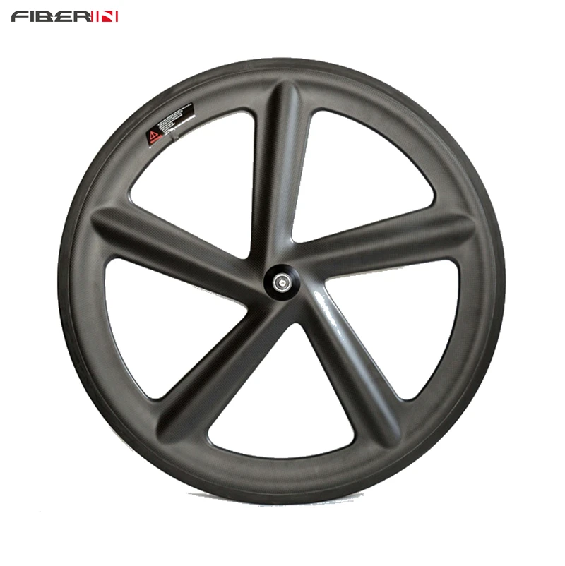 Best Free shipping road bike carbon 5 spokes fixed gear wheels front rear wheels Five spokes Track/Triathlon / Time Trial Bike Wheels 0 Best Free shipping road bike carbon 5 spokes fixed gear wheels front rear wheels Five spokes Track/Triathlon / Time Trial Bike Wheels 0