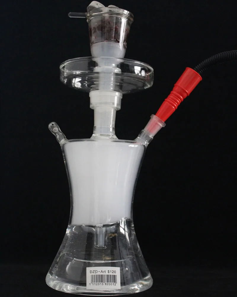 glass shishas pipe Hookahs Bar Glass Tube glass narguile hookah led