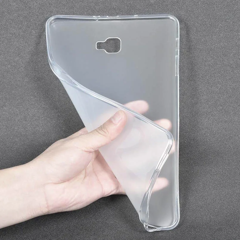 Case for Samsung Galaxy Tab A6 10.1 2016 SM-T580 SM-T585 Soft TPU Cover for 10.1inch Samsung SM-T580 SM-585 Tablet Cases Protective Shell+Gift 5