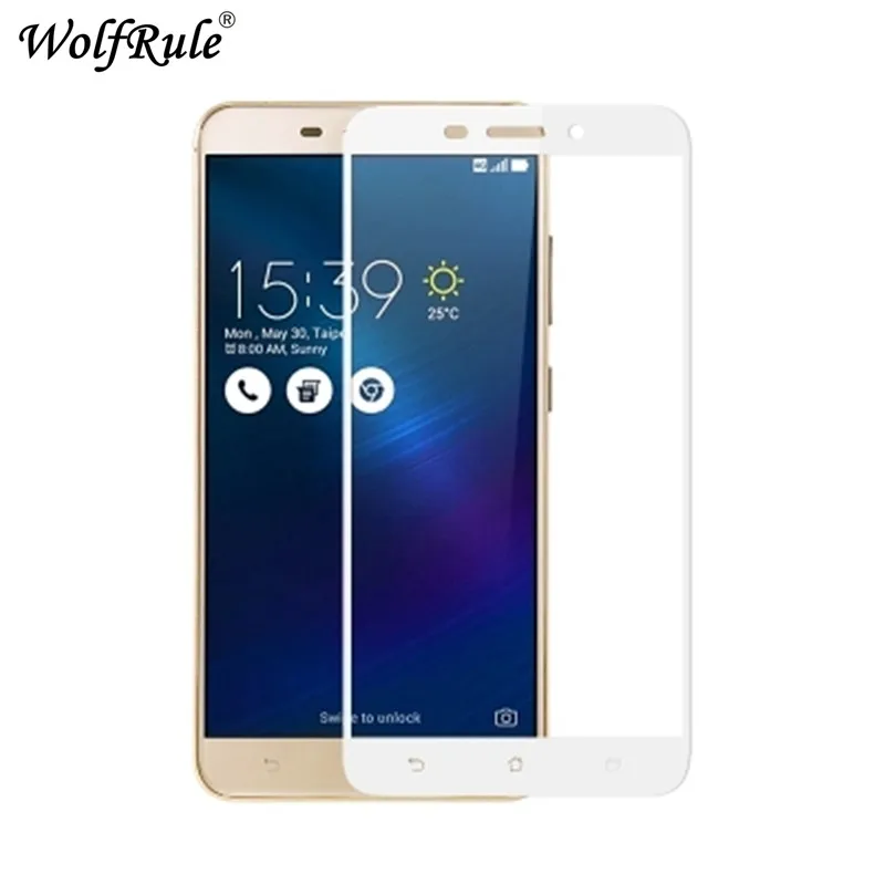 Full Glass Asus Zenfone 3 Laser ZC551KL screen protector Film 2.5D Anti-Brust Tempered For | Мобильные телефоны и