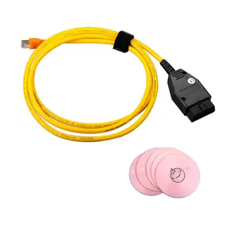 

ENET Cable (Ethernet to OBD) For BMW Interface Cable E-SYS ICOM Coding F-Series