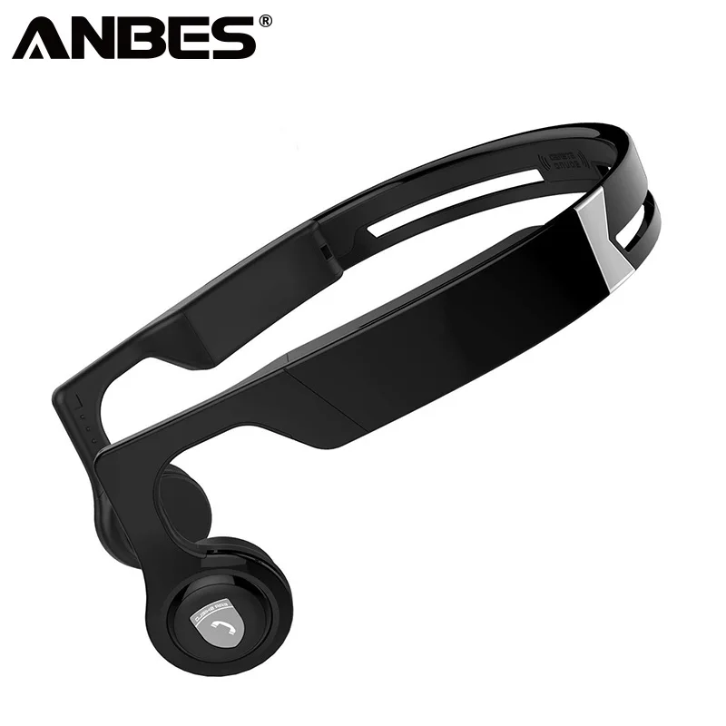 

ANBES Bone Conduction Bluetooth Headphones Wireless Headphones Outdoor Sport Headset with Mic Earphone Support Phone Call Music
