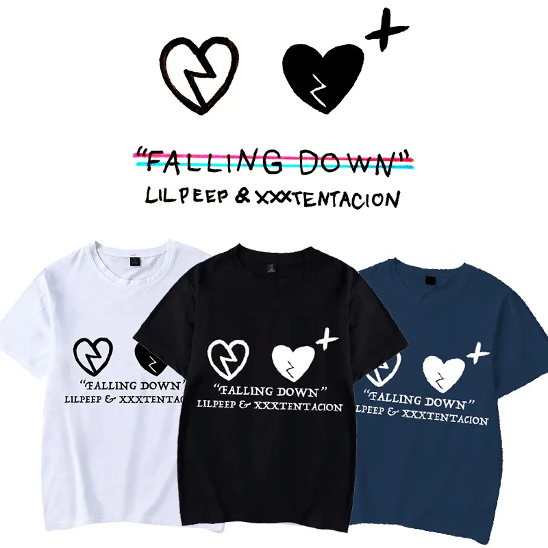 

Europe and the United States Lil Peep Xxxtintacion Short-sleeved T-shirt Fashion Tide Brand Shirt TEE