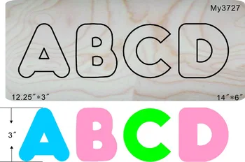 

letter -MY cutting dies & wooden die scrapbook cut sky Compatible with most machines