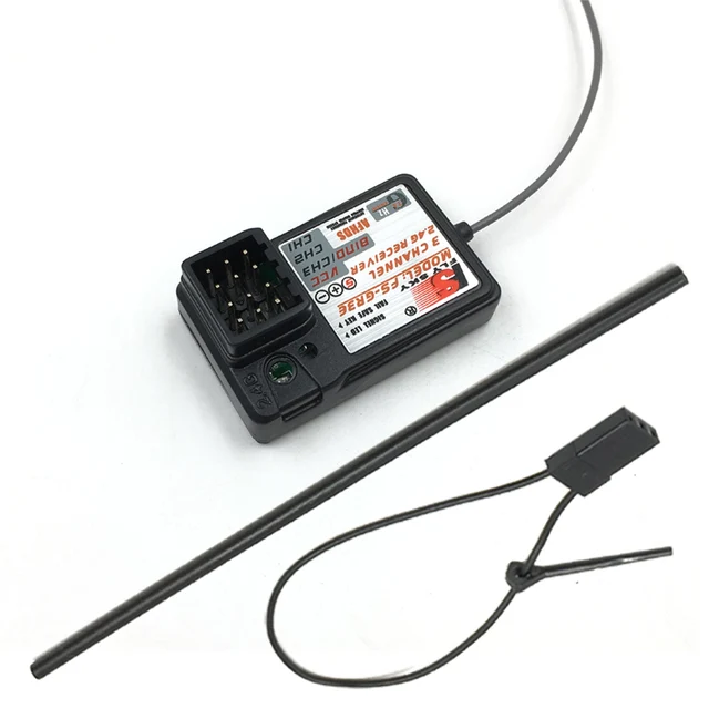 Flysky FS-GR3E-receptor GR3E de 3 canales, 2,4G, GT3B GR3C, mejora para coche, camión, barco, GT3, GT2 transmisor, 5 unidades por lote Flysky FS-GR3E-receptor GR3E de 3 canales, 2,4G, GT3B GR3C, mejora para coche, camión, barco, GT3, GT2 transmisor, 5 unidades por lote