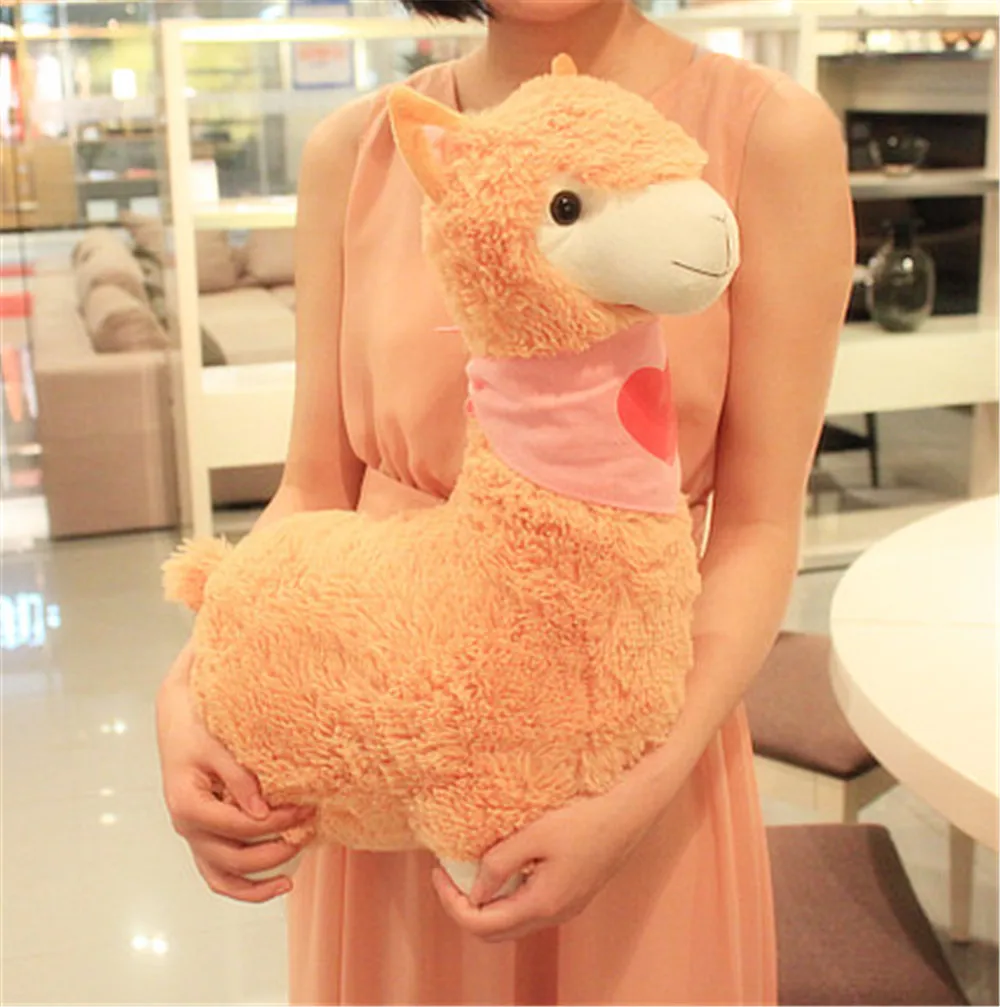 Fancytrader Soft Plush Toy Alpaca BigStuffed Animals Sheep Doll 45cm One Piece Gifts for Kids 4