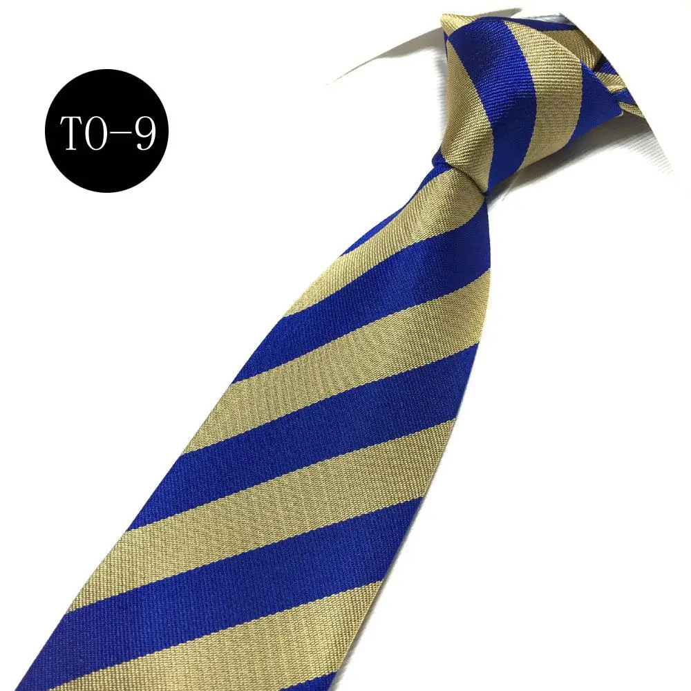 Новинка, 7 см, тонкие галстуки-галстуки для мужчин в студенческом стиле, полосатые галстуки для мальчиков, Повседневные Вечерние официальные торжества - Цвет: 9