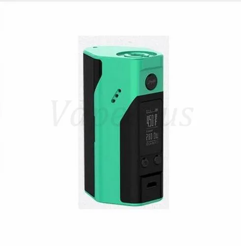 Original Wismec Reuleaux RX200S Box Mod 200W TC Vape Electronic Cigarette Vaporizer E Hookah  Wismec RX200S Kit CYAN BLACK