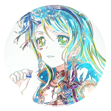 BanG Dream! Anime Poppin' Party Afterglow Pastel Palettes Roselia Hello Happy World! Game Badge Metal Badge Brooch Pins - Окраска металла: 17 Sayo Hikawa