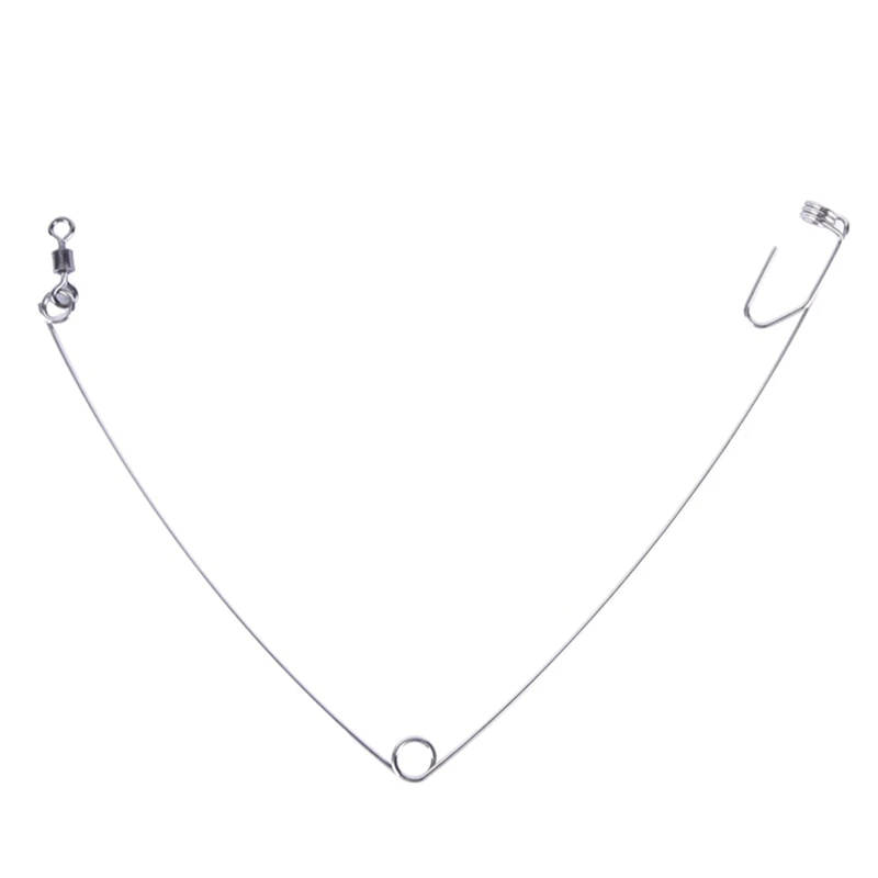 Full Speed Stainless Steel All The Water Automatic Fishing Hook Lazy Person