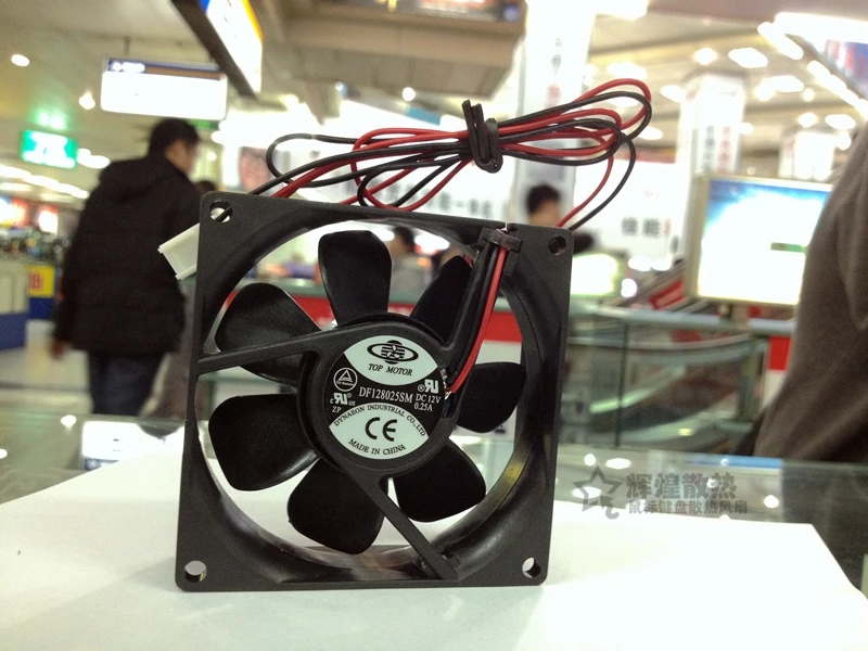 Новый Топ двигатель DF120825SM 12V 0.25A 8 см 8025 Вентилятор охлаждения | Компьютеры и офис