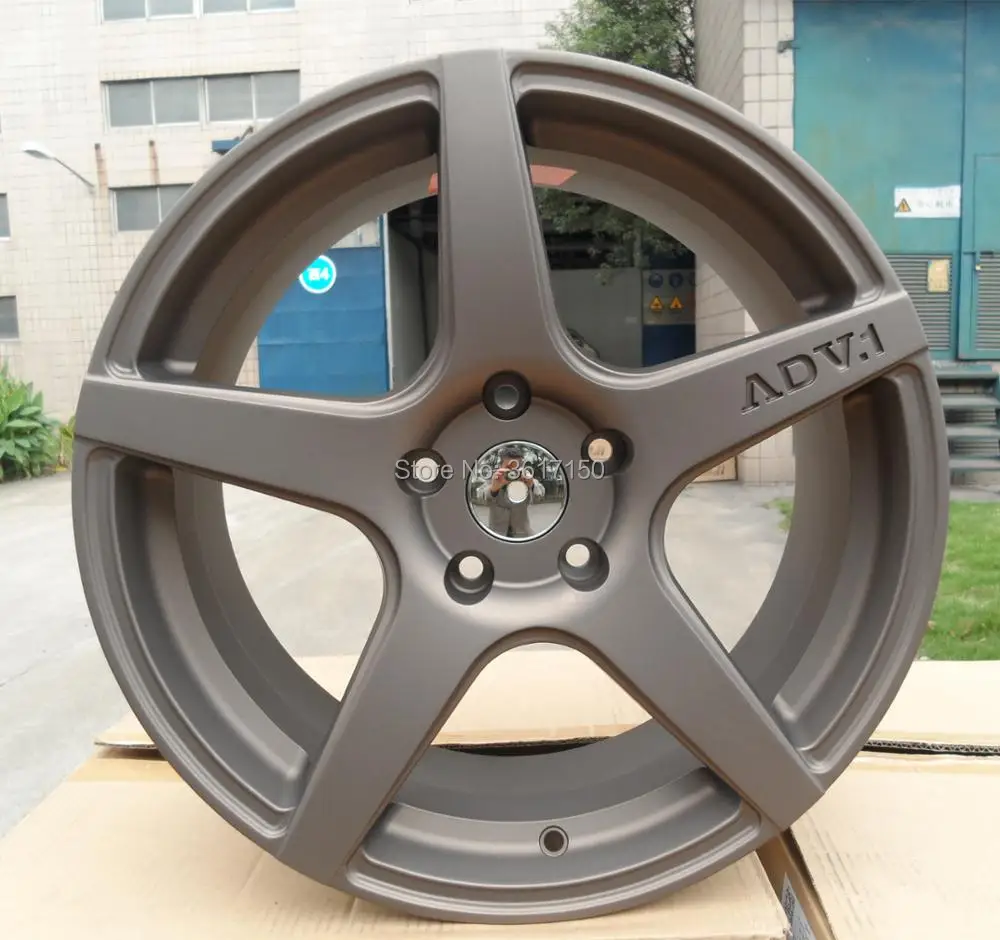 18x8J колеса диски PCD 5x114 3 центр отверстия 73 1 ET45 с колпачками ступицы|Диски колёсные|