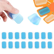 16 шт. тренажер для мышц брюшного пресса тонизирующий пояс машина наклейка умный стимулятор тренировочная Экипировка гидрогель абдоминальный гель наклейка s