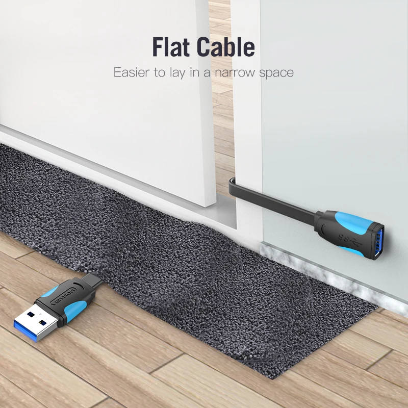 High-Speed USB Extension Cable - Male to Female Extender (Available in 0.5M to 3M Lengths)