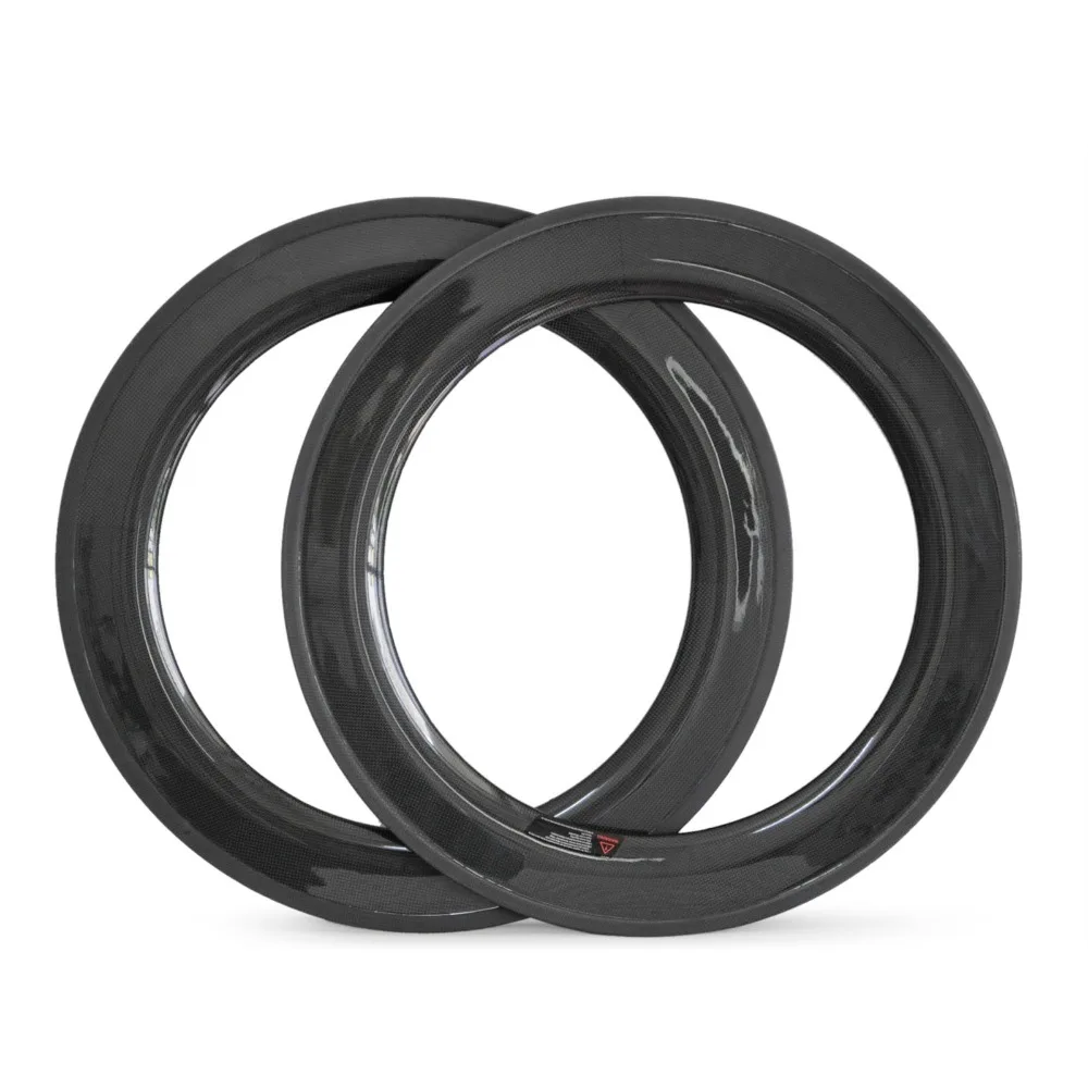 

700C Carbon Rims 88mm Clincher for Racing Road Bicycle 1set 16/18/28/32/36 Holes