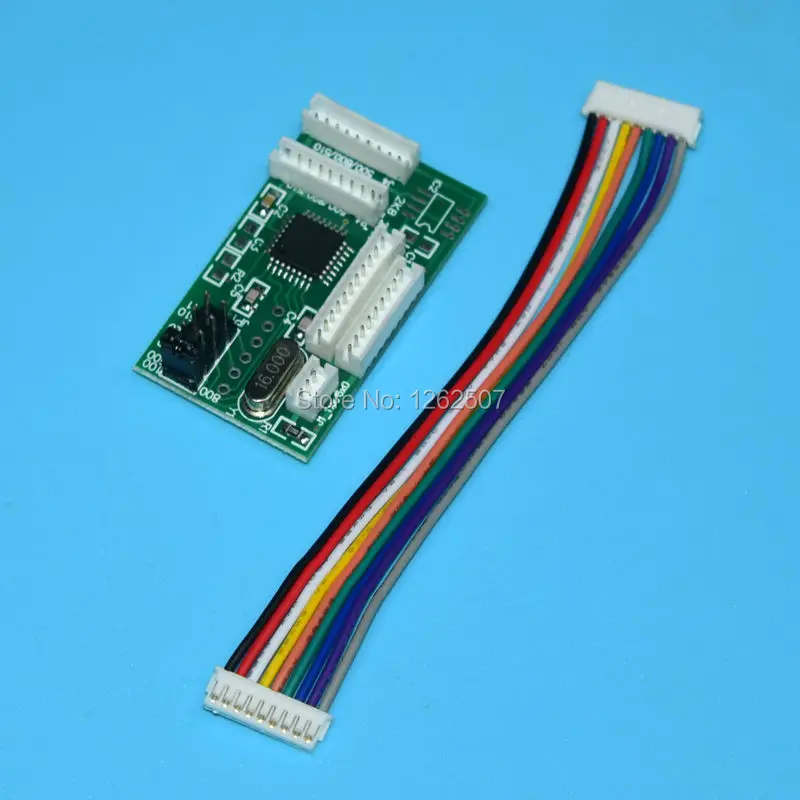 Auto Reconjunto Uso Permanente 10 82 11 84 85 para Hp500 Hp800 Hp510 Decodificador de Chip para hp Designjet 100 500 800 120 130 510 111 Plotters - Imagem 2