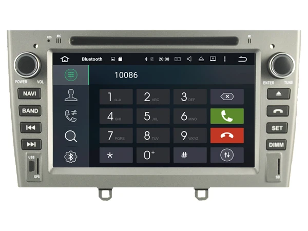 Cheap Ips screen Android 8.0 Car Dvd Navi Player FOR PEUGEOT 408 2010 2011 gps auto stereo audio multimedia 13