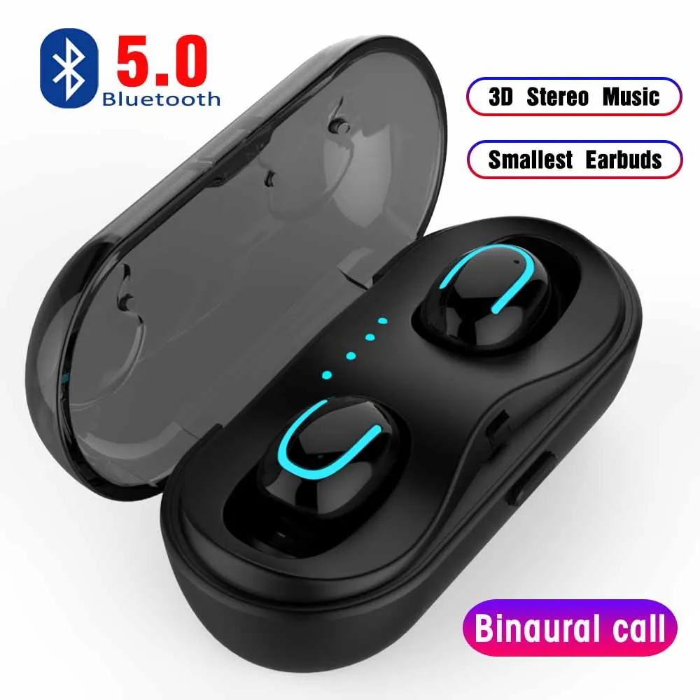Wireless Headphones Comfortable Wearing V5.0+EDR Bluetooth Earphones