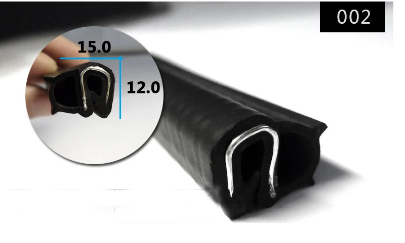 Автомобильная рамка для передней и задней двери багажника, резиновое уплотнение, отделка полосок, защита для дверей
