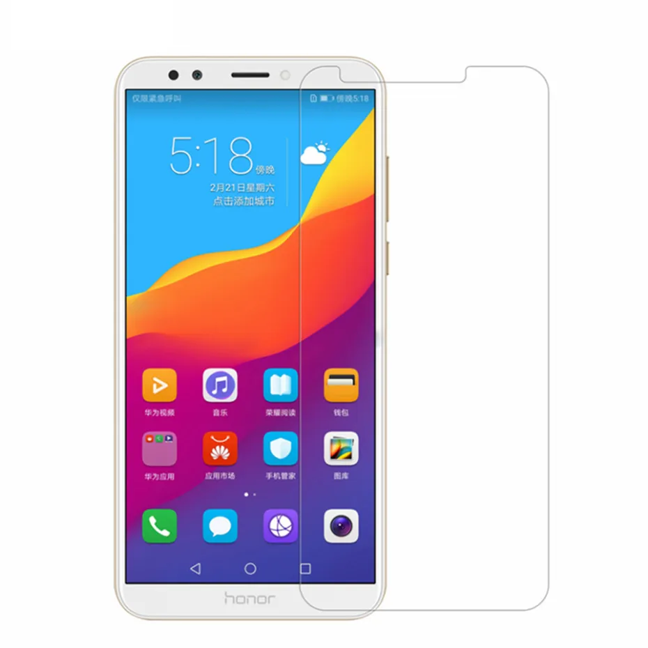 Закаленное стекло для huawei Y5 2017 honor 10 7A 7C 6A 8X 9 lite Защитное экрана p smart 2019 защитная
