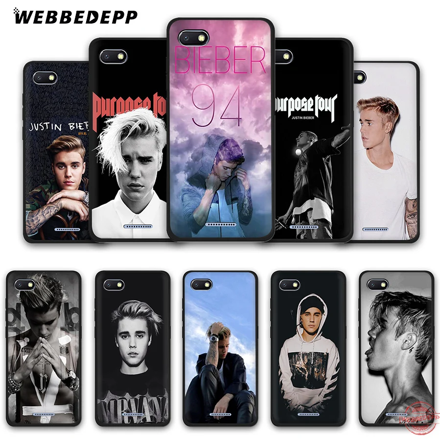 WEBBEDEPP Justin Bieber Универсальный супер мягкий чехол для телефона Redmi Note 8 7 6 5 Pro 4A 5A 6A 4X Plus