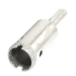 2 шт. алмазные сверла 15 мм 19/32 "стеклянные держатели для сверл отверстие пилы