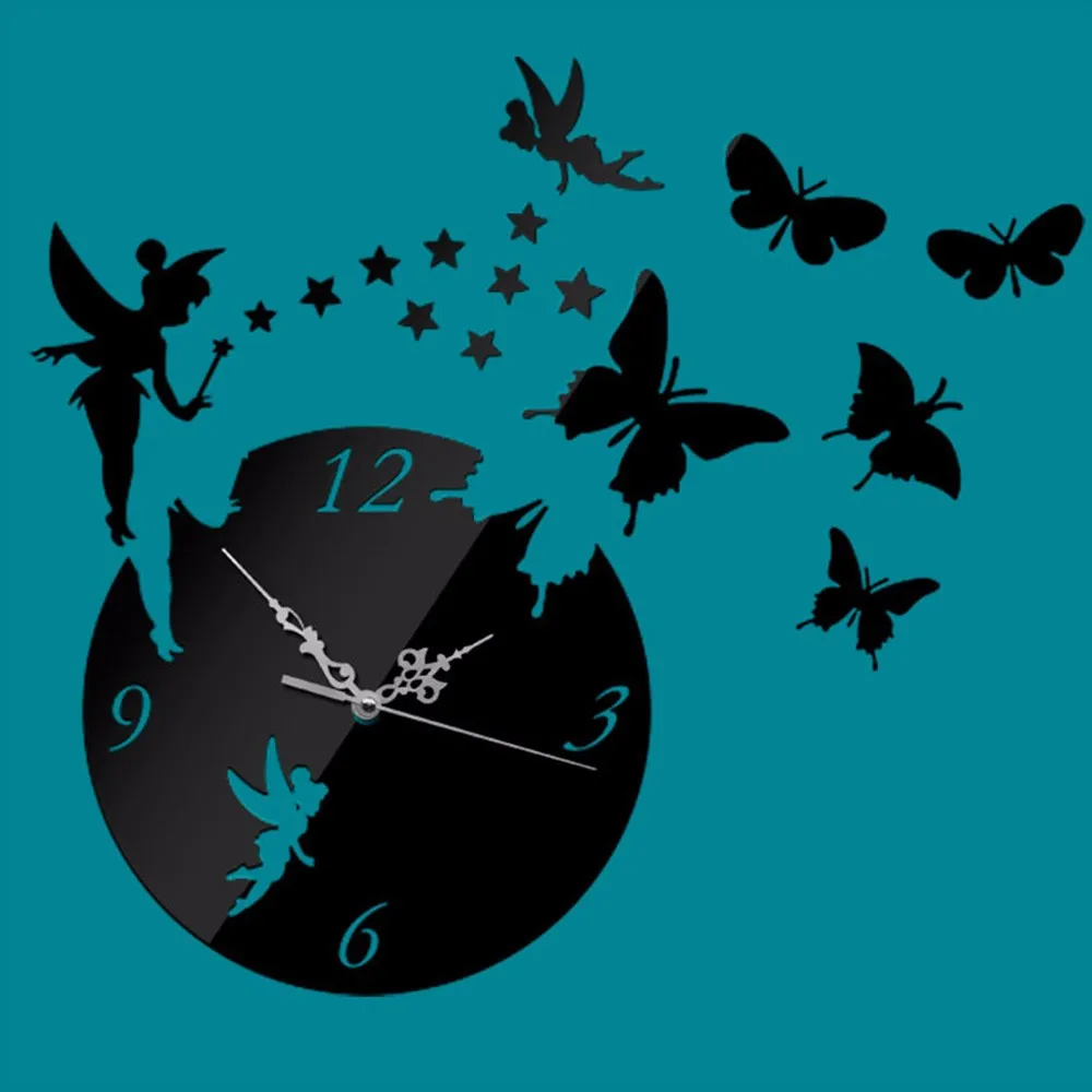 Wall-Clock-Modern-Design-Clocks-For-Home-Decor-Acrylic-Mirror-Watches-Butterfly-Elves-Home-Decoration-Living-Room-HG0224 (6)