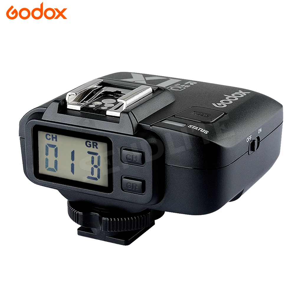 

Godox X1R TTL 2.4G Wireless Flash Trigger Receiver for Godox AD360 AD180 Speedlite Flash for Canon Nikon DSLR