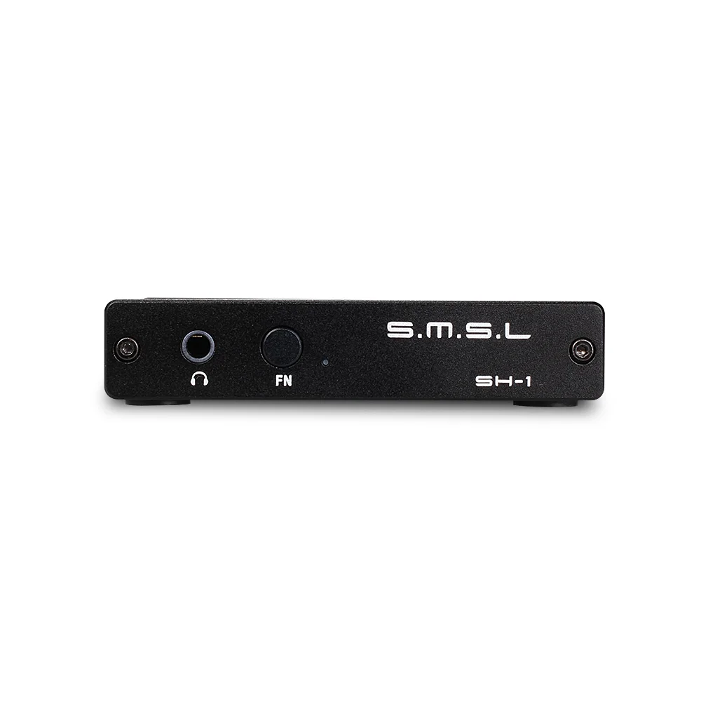 

SMSL SH-1 Professional HDMI Audio Separator Multifunction Splitter 7.1 Optical Fiber 3.5mm Audio Dual Interface Black&Silver