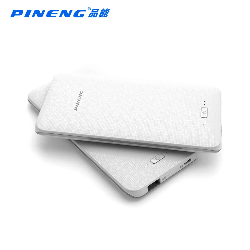 100% Первоначально Pineng Power Bank PN-980 Super High Capacity 8000 мАч Dual Micro USB Зарядное Устройство для