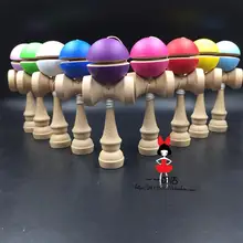 Йо-Йо Kendama резины, краски 100 шт. Fedex IP мяч сбалансированный профессиональные навыки нефрит головоломки меч упражнения