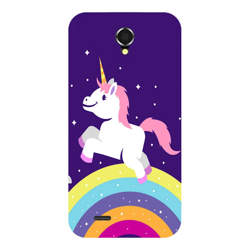 Милый мультяшный Мягкий силиконовый чехол для Coque Lenovo S820 красочный принт русалки