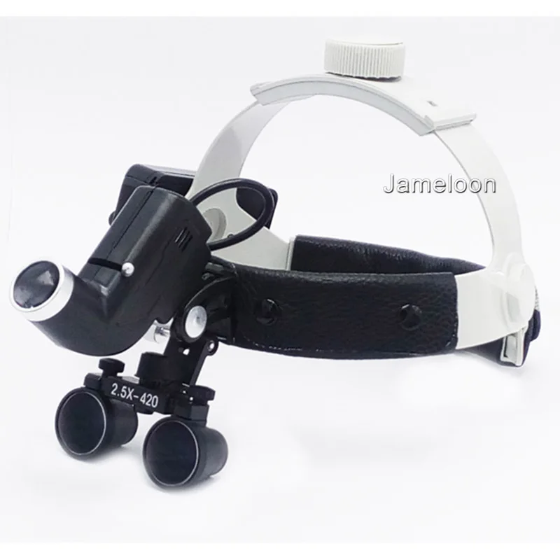 2.5X magnification strong lamp high brightness headlamp dental