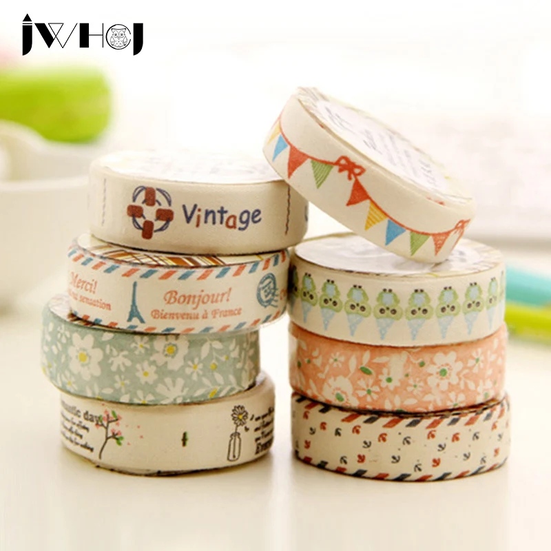

1 pcs 1.5cm X 3m adhesive cloth printing masking tape decorative sealing tape DIY stationery scrapbooking sticker