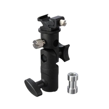 

Professional Universal E Type Camera Flash Speedlite Mount Swivel Light Stand Bracket Umbrella Shoe Holder $ Standard Shoe Mount