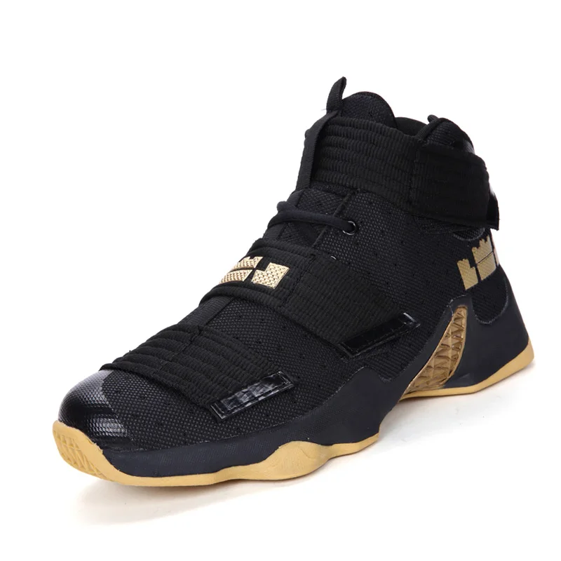 Sycatree Unisex zapatos de baloncesto de los hombres las mujeres alta tobillo botas zapatillas Lebron James amantes a prueba de golpes a prueba cesta homme baloncesto
