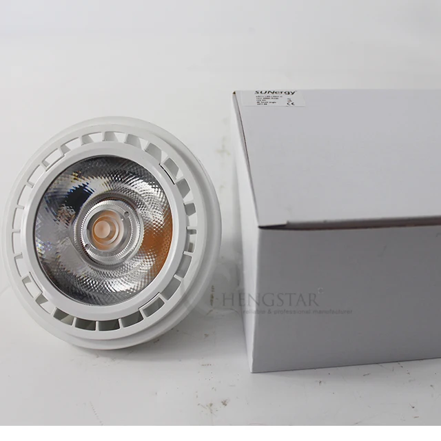 Бесплатная доставка LED cob Ampoule G53 ac dc 12v Сменные лампы для помещений AR111 QR111